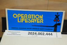 Operation Lifesaver crossing safety brochure