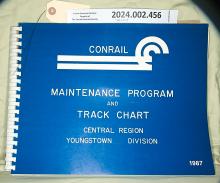 Track Chart 1987 Western Region Cleveland Division
