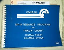 Track Chart 1986 Western Region Chicago Division