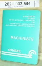 Agreement Between Conrail and International Ass'n of Machinists & Aerospace Workers, 1979-05-01