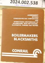 Agreement Between Conrail and Int'l Brotherhood of Boilermakers, Blacksmiths et. al, 1979-08-01
