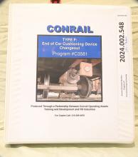 Type F End of Car Cushioning Device and Changeout, written instructions & videotape 1998-05-19