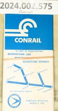 Morristown Line, Montclair and Gladstone Branches public timetable 1978-03-05