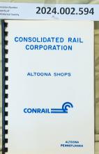 CR Altoona Shops map guide and descriptions
