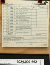 Request for first aid supplies, Sheet MM170, 1992-07-01