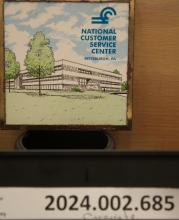 CR National Customer Service Center coaster
