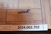 Construction plans, Jones Branch spur, Gilboa, WVa., 1985-02-09