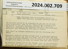 Miscellaneous labor relations correspondence
