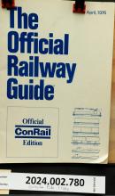 Official Railway Guide, April 1976, Conrail edition