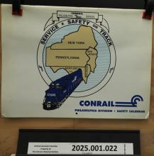 CR Philadelphia Division 1997 safety calendar