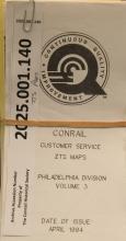 ZTS Maps, Philadelphia Division, Vol. 3, 1994-04-00