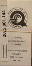 ZTS Maps, Philadelphia Division, Vol. 1, 1997-02-00