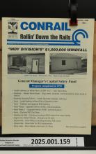 Conrail Rollin' Down The Rails, Indianapolis Division Newsletter, 1996-01 (Jan/Feb 1996)