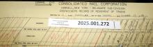 Hornell Train Dispatcher Sheet Delaware Subdivision 1988-11-17