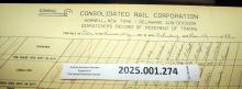 Hornell Train Dispatcher Sheet Delaware Subdivision 1988-11-19
