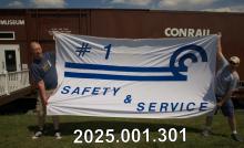 Banner: #1 Conrail Safety & Service