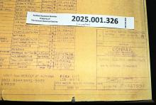 CR diesel electric locomotive main wiring diagram, 1978-12-20