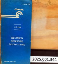 Electrical Operating Instructions C.T. 290, 1978-06-01