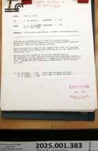 Conrail Technology Center, Correspondence & documents related to 1994 Brunel Award