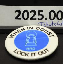 Button: When in Doubt, Lock It Out.