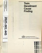Train Derailment Cause-Finding: A How-to Guide