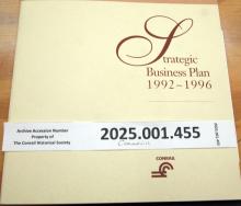 Strategic Business Plan, 1992-96