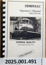 SD80MAC Operating Manual, 1st edition, 1996-01-01