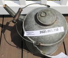 Metal Water Can w/PRR logo stamped in, used by Buck Holtry